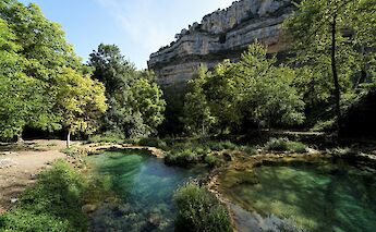 Scenic Orbaneja del castillo, Spain. Flickr:RaulAB