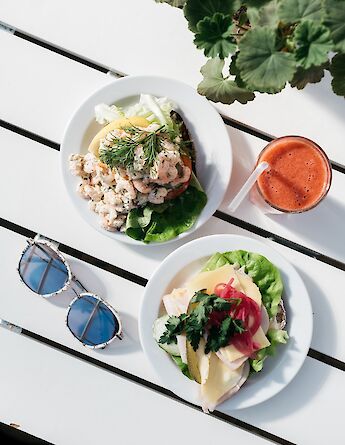 Shrimp salad in Stockholm, Sweden. Jonathan Grado@Flickr