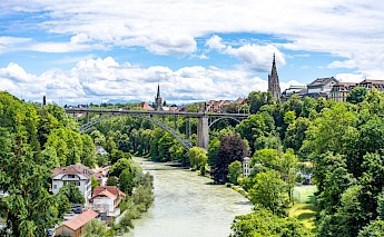Aare River, Bern, Switzerland. Alin Andersen:Unsplash