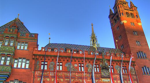 Rathaus in Basel, Switzerland. CC:Martina Begglen
