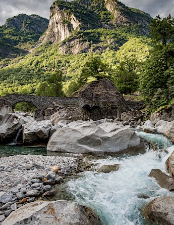 Maggia Valley & River, Switzerland. Christian Thoni, Unsplash