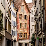 Altstadt in Chur, Switzerland. CC:Agnes Monkelbaan