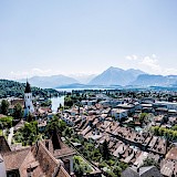 Thun Castle Lake Switzerland (photo:daniel_vogel)
