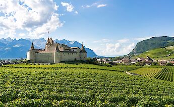 Castle estates around Lake Geneva, Switzerland. Marco Verch Professional@Flickr