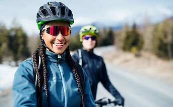 Cycling in winter. Getty Images@Unsplash
