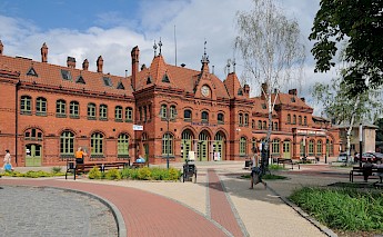 Rail Station in Malbork, Poland. CC:Manuel Velazquez