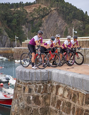 Riders in Basque Country, Spain.