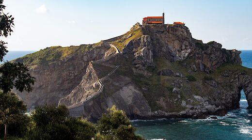 Building in San Juan de Gaztelugatxe, Spain. Unsplash:Jose Maria Garcia Garcia