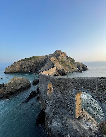 Walkway at San Juan de Gaztelugatxe, Spain. Unsplash:Lavinia C