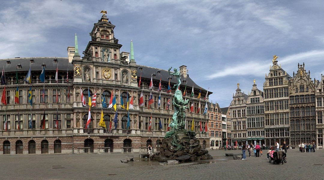 Antwerp in the Flemish region of Belgium. CC:Maros