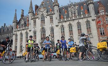 Bruges in West Flanders, Belgium.