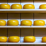Gouda cheese for sale! Katrin Leinfellner@Unsplash