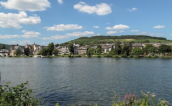 Traben-Trarbach along the Mosel River in Germany. CC:michiel verbeek
