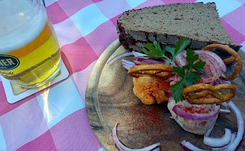 Typical Nuremberg lunch. Wilhelm Lappe@Flickr