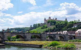 Fotress Marienberg & Old Bridge, Würzburg, Germany. Mateo Krossler@Unsplash