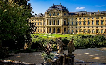 Würzburg Residenz in the Baroque style. CC:Heribert Pohl