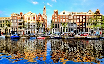 Amsterdam in North Holland, the Netherlands.