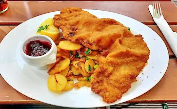 Schnitzel in Germany is a must! Mark Konig@Unsplash