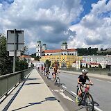 Biking between Passau and Nuremberg on the Danube River