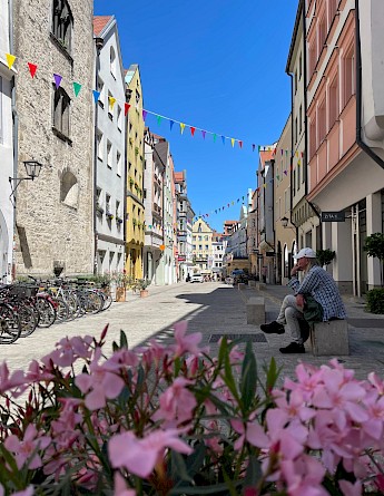 Regensburg, Bavaria, Germany. ©Biketours