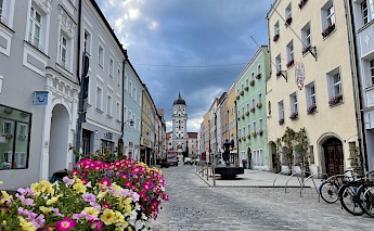 Vilshofen, Bavaria, Germany. ©Biketours