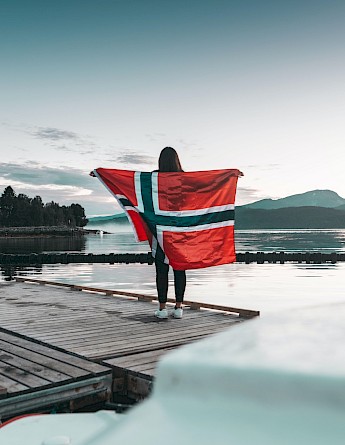 Norway flag. Lukas Zischke@Unsplash