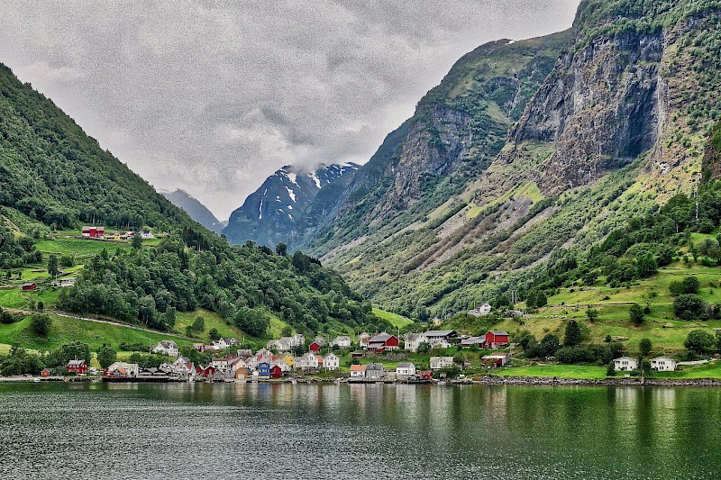 Aurland in Vestland County, Norway. CC BY-SA 4.0:Odd Roar Aalborg