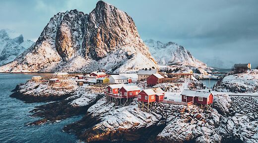Snowy fjords of Norway. Unsplash@Getty Images