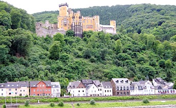 Stolzenfels Castle near Koblenz, Germany.