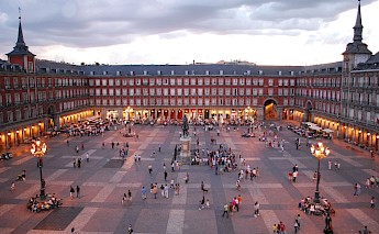 Plaza Mayor, Madrid, Spain. CC:Sebastian Dubiel