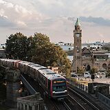 Train, Hamburg, Germany. Alexander Bagno@Unsplash