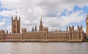 Palace of Westminster in London, England. CC:Terry Ott