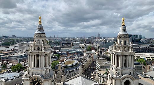 St. Paul's Cathedral in London, England. Kyle Dias@Unsplash