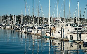 Sausalito Yacht Harbor, Sausalito, California. Unsplash:David Klein