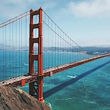 Golden Gate Bridge, San Francisco. Unsplash:Maarten van den Heuvel