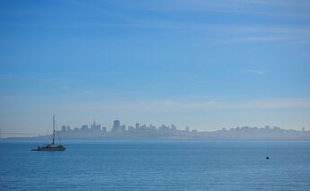 View of San Francisco from Sausalito, California. Unsplash:Michael Yung