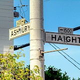 Haight Ashbury street sign, San Francisco. Unsplash:Robin Jonathan Deutsch