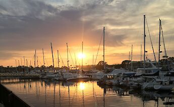 Marina del Rey at Dusk, Santa Monica, California. Unsplash: Bill Kucera