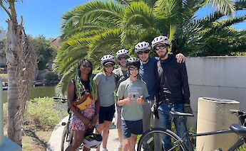 Exploring Santa Monica by bike, California, USA. CC:Unlimited Biking