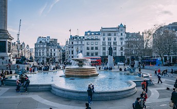 Trafalgar Square, London, England. Diane Picchiottino@Unsplash