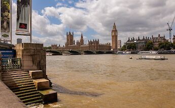 Thames River with Parliament in London, England. Terry Ott@Flickr