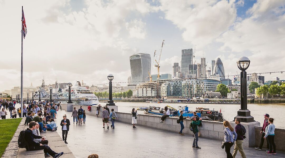 Thames River in London, England. Mike Stezycki@Unsplash