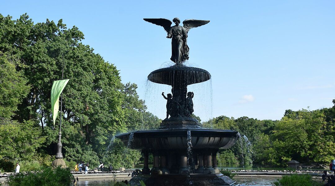 Bethesda Fountain, Central Park, Manhattan. Unsplash: Ernst N