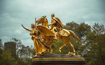 Sherman Statue in Central Park, New York City. Unsplash: Diane Picchiottino