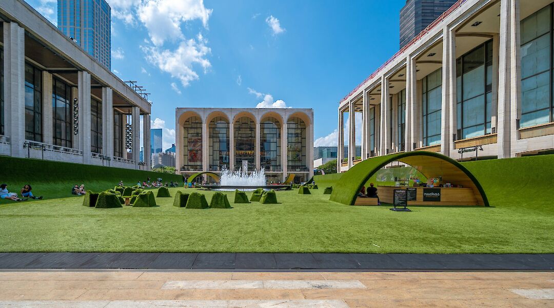 Lincoln Center, New York City. Unsplash: Ben Michel