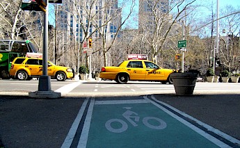 Yellow cabs of NYC. Unsplash:NYBL