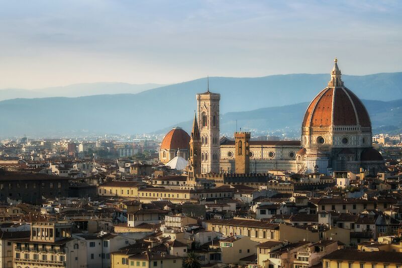 Main landmark of Florence - Il Duomo - Cathedral of Santa Maria del Fiore. Getty Images@Unsplash