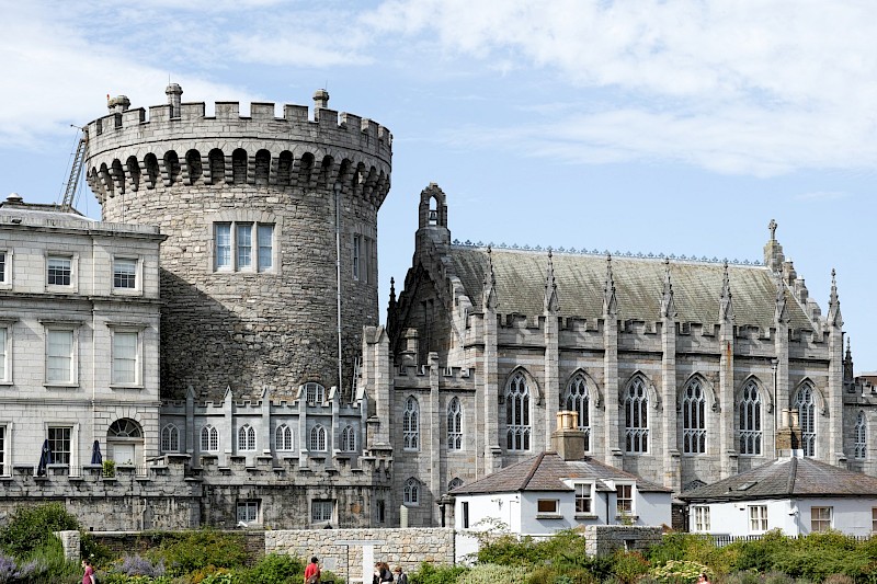 Dublin Castle, the historical heart of the city. Flickr:William Murphy