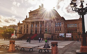 Konzerthaus, Berlin, Germany. Unsplash:Dolapo Ayoade
