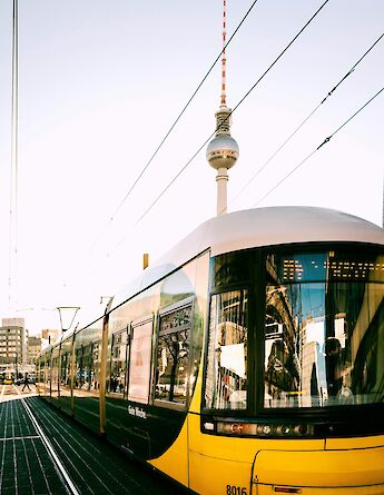 Tram, Berlin, Germany. Julia Joppien@Unsplash